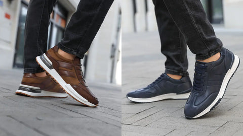 Mens casual and dress sneakers