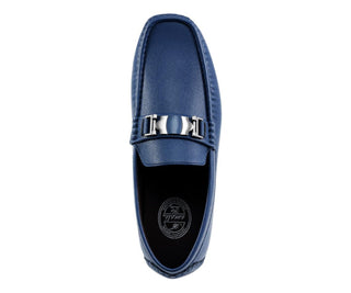 Amali Adonis navy driving loafers top