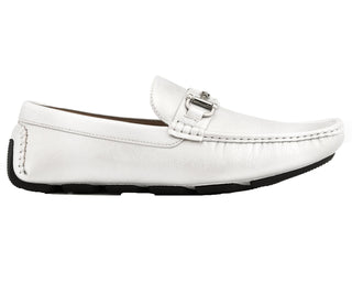 mens silver loafers