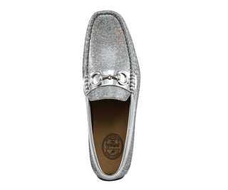 Amali Samson silver loafers top