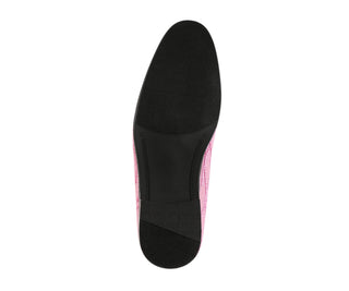 Amali Bower pink slip on loafers sole