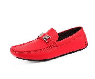 Amali Adonis red driving loafers main