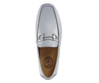 Amali Trentino grey moccasins top