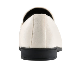 Amali Brad cream loafers back