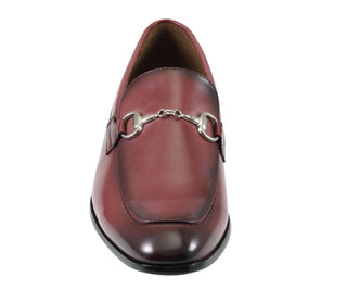 mens burgundy loafers