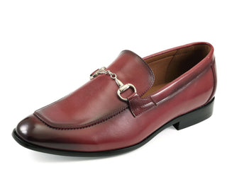 mens burgundy loafers