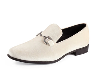 Amali Brad cream loafers main