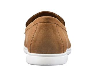 cognac loafers