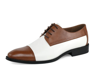 Amali Archer tan oxfords main