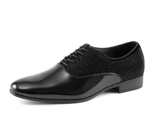 Amali Ashton black lace-up oxford shoes main