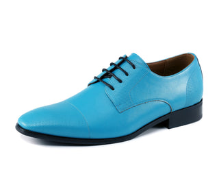 Amali Russo teal oxford shoes main