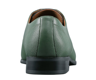 Amali Russo green oxfords back