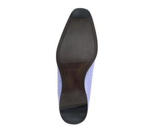 Amali Harvey lavender dress shoes sole