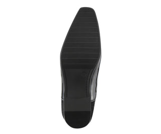 Amali Ashton black lace-up oxford shoes sole