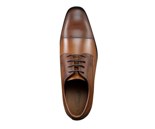 Amali Russo cognac oxford shoes top