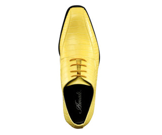 Amali Harvey yellow dress shoes top