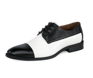 Amali Archer black and white oxfords main