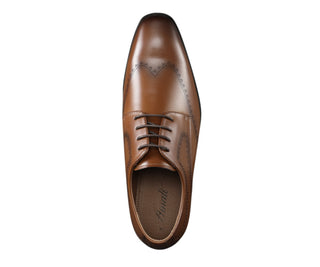 Amali Rui cognac oxford brogue shoes top