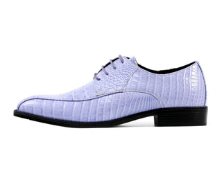 Amali Harvey lavender dress shoes side