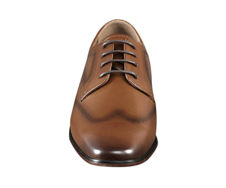 Amali Rui cognac oxford brogue shoes front