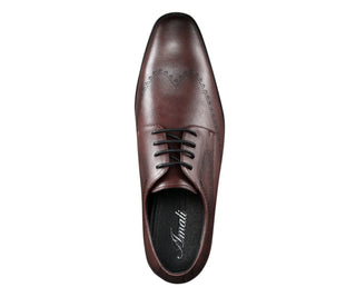 Amali Rui burgundy mens oxfords top