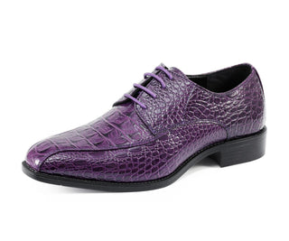 Amali Harvey purple oxford shoes main