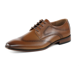 Amali Rui cognac oxford brogue shoes main