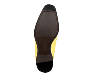 Amali Harvey yellow dress shoes sole