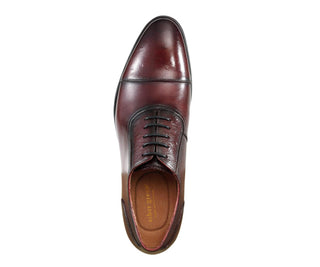 Asher Green AG6240 burgundy leather mens oxford shoes top