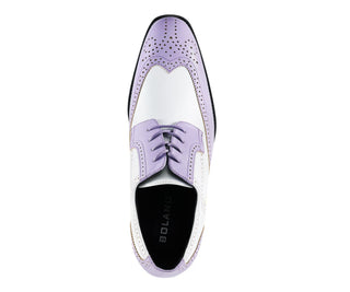 Bolano Elwyn lavender dress shoes top