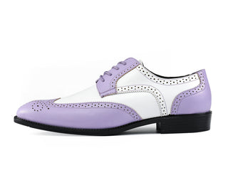 Bolano Elwyn lavender dress shoes side