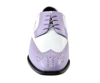 Bolano Elwyn lavender dress shoes front