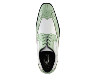 Bolano Elwyn mint green dress shoes​ top