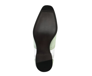 Bolano Elwyn mint green dress shoes​ sole