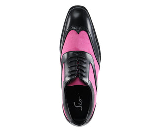 Sio Brighton fuchsia oxford shoes top