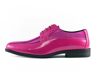 Viotti 179 fuchsia dress shoes​ side