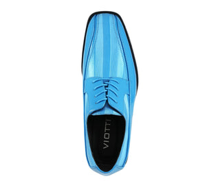 Viotti 179 turquoise dress shoes top