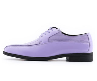 Viotti 179 lavender dress shoes side