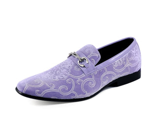 Amali Throne lavender loafers main