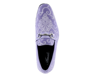 Amali Throne lavender loafers top