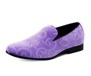 Amali Bryant lavender smoking slippers main