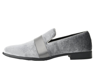 mens velvet loafers