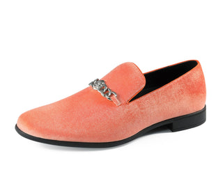 Amali Lynx orange loafers main