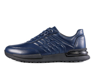 Mazino Huxley navy casual shoes side