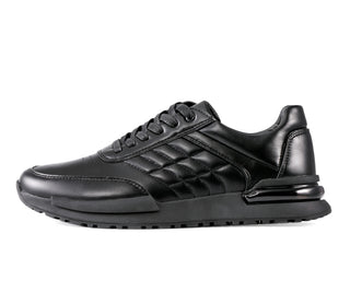 Mazino Huxley black casual shoes side