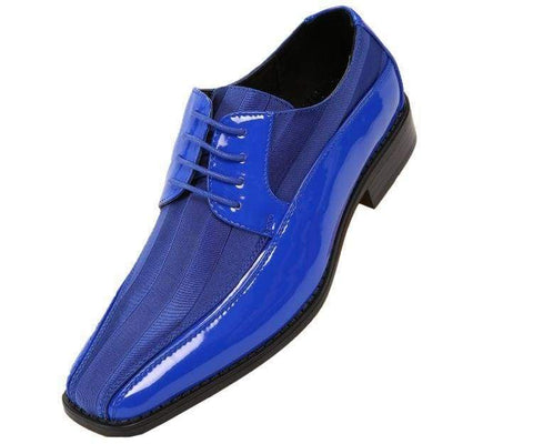 Blue store dressing shoes